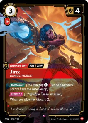 Jinx - Demolitionist - 030/298: Origins