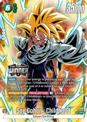 Son Gohan : Childhood - FP-054 (Tournament Pack -Winner- 08) - FP-054: Tournament and Championship Promos