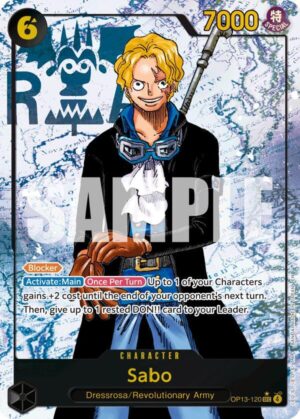 Sabo (120) (Parallel) - OP13-120: Carrying On His Will