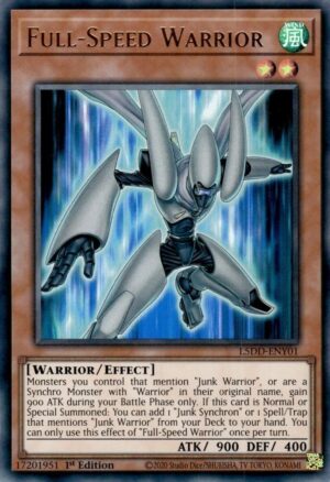 Full-Speed Warrior - L5DD-ENY01: Legendary 5D's Decks