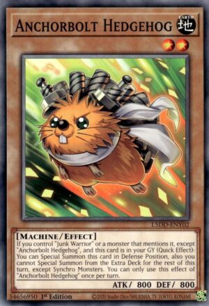 Anchorbolt Hedgehog - L5DD-ENY02: Legendary 5D's Decks