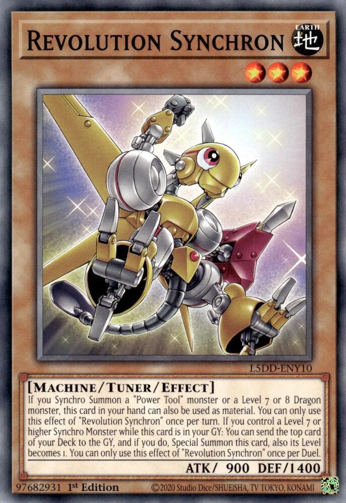 Revolution Synchron - L5DD-ENY10: Legendary 5D's Decks