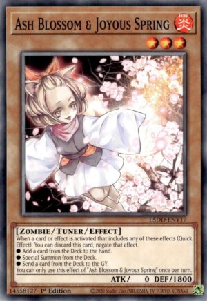 Ash Blossom & Joyous Spring (L5DD-ENY17) - L5DD-ENY17: Legendary 5D's Decks