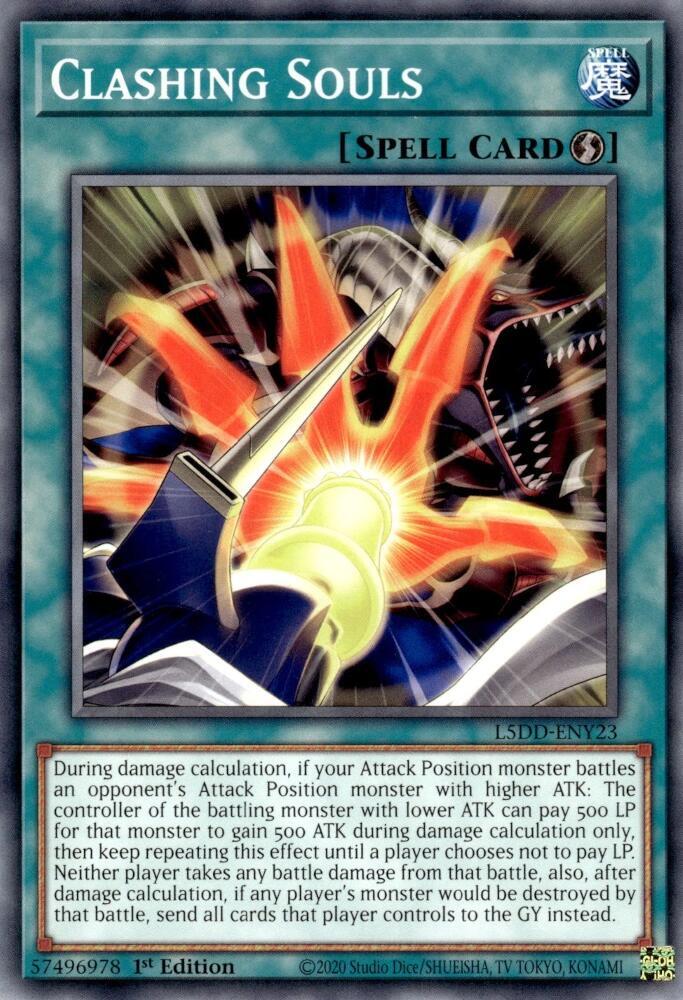 Clashing Souls - L5DD-ENY23: Legendary 5D's Decks