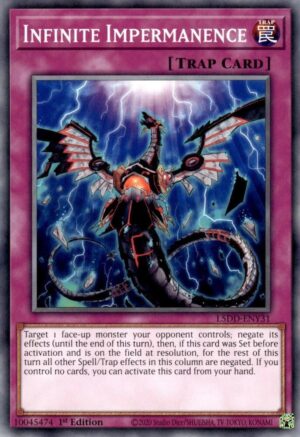 Infinite Impermanence (L5DD-ENY31) - L5DD-ENY31: Legendary 5D's Decks