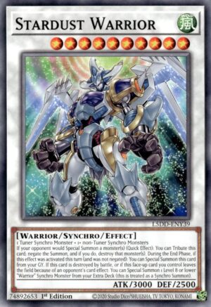 Stardust Warrior - L5DD-ENY39: Legendary 5D's Decks