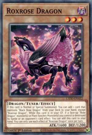Roxrose Dragon - L5DD-ENA12: Legendary 5D's Decks