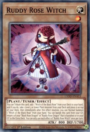 Ruddy Rose Witch - L5DD-ENA13: Legendary 5D's Decks