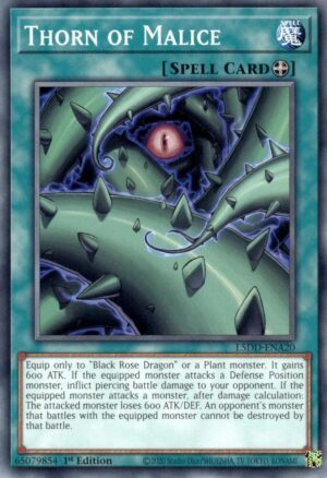 Thorn of Malice - L5DD-ENA20: Legendary 5D's Decks