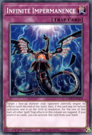 Infinite Impermanence - L5DD-ENA24: Legendary 5D's Decks