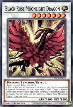 Black Rose Moonlight Dragon - L5DD-ENA28: Legendary 5D's Decks