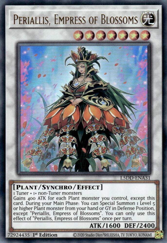 Periallis, Empress of Blossoms - L5DD-ENA31: Legendary 5D's Decks