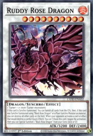 Ruddy Rose Dragon - L5DD-ENA32: Legendary 5D's Decks