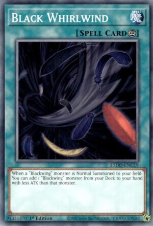 Black Whirlwind - L5DD-ENC19: Legendary 5D's Decks