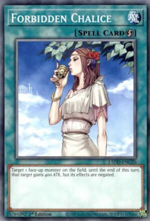 Forbidden Chalice - L5DD-ENC20: Legendary 5D's Decks