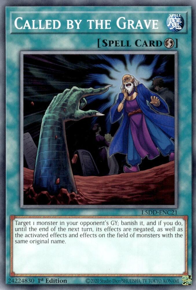 Called by the Grave (L5DD-ENC21) - L5DD-ENC21: Legendary 5D's Decks