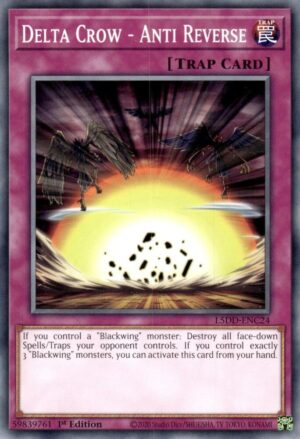 Delta Crow - Anti Reverse - L5DD-ENC24: Legendary 5D's Decks