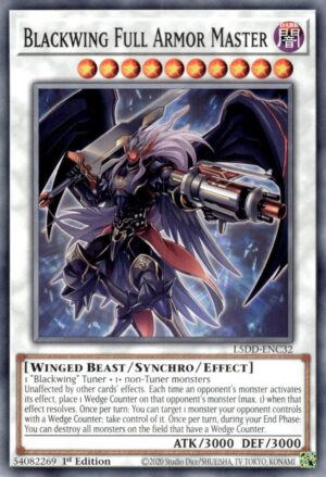 Blackwing Full Armor Master - L5DD-ENC32: Legendary 5D's Decks