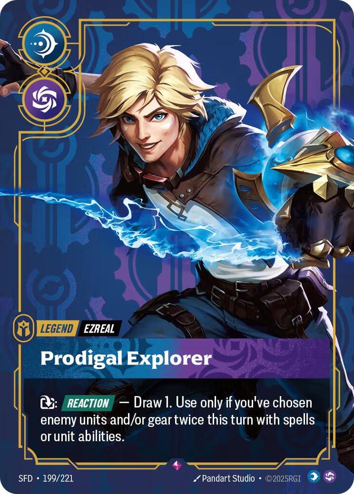 Ezreal - Prodigal Explorer - 199/221: Spiritforged