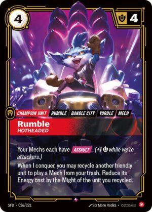 Rumble - Hotheaded - 026/221: Spiritforged