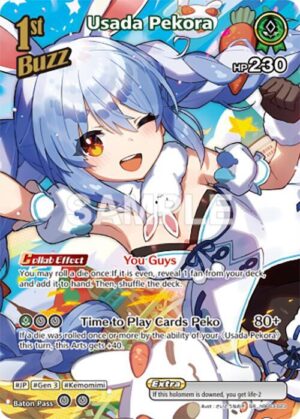 Usada Pekora (SR) - hBP03-023: Elite Spark