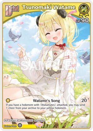 Tsunomaki Watame (U) (hBP03-068) - hBP03-068: Elite Spark