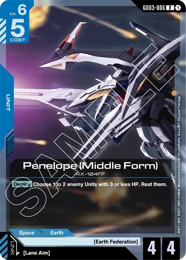 Penelope (Middle Form) - GD03-006: Steel Requiem