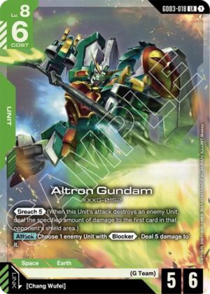 Altron Gundam - GD03-018: Steel Requiem