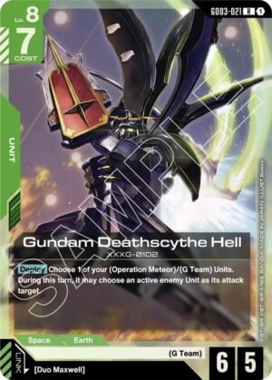 Gundam Deathscythe Hell - GD03-021: Steel Requiem