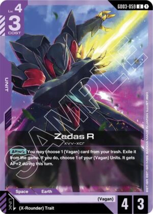 Zedas R - GD03-059: Steel Requiem