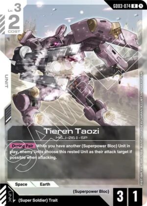 Tieren Taozi - GD03-074: Steel Requiem