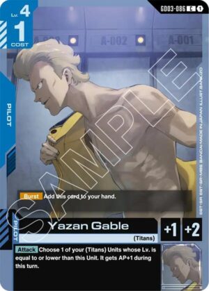 Yazan Gable - GD03-086: Steel Requiem