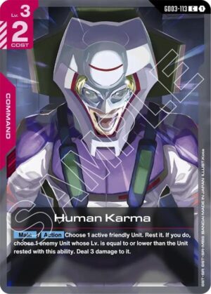 Human Karma - GD03-113: Steel Requiem