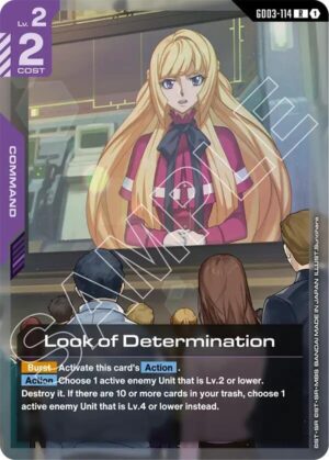 Look of Determination - GD03-114: Steel Requiem