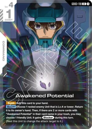 Awakened Potential - GD03-118: Steel Requiem