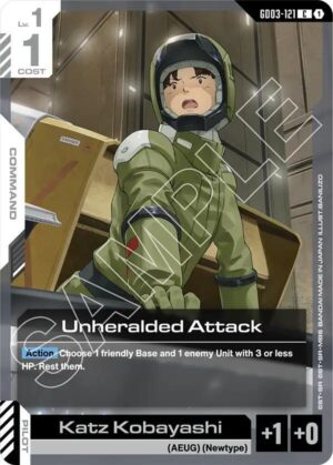 Unheralded Attack - GD03-121: Steel Requiem
