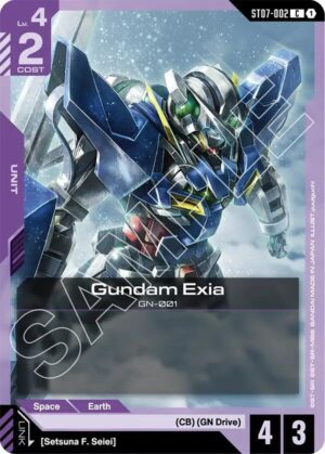 Gundam Exia (ST07-002) - ST07-002: Starter Deck 07: Celestial Drive