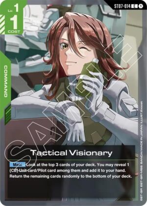 Tactical Visionary - ST07-014: Starter Deck 07: Celestial Drive
