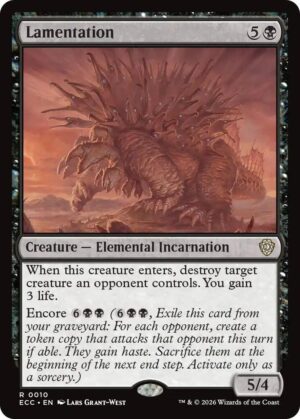 Lamentation - 10: Commander: Lorwyn Eclipsed