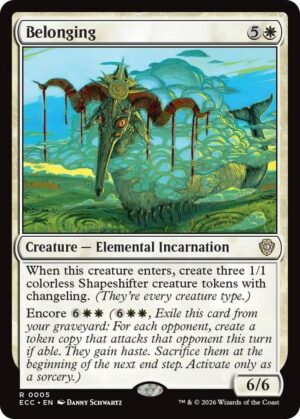 Belonging - 5: Commander: Lorwyn Eclipsed
