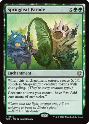 Springleaf Parade - 19: Commander: Lorwyn Eclipsed