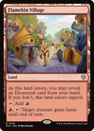 Flamekin Village - 149: Commander: Lorwyn Eclipsed