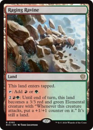 Raging Ravine - 160: Commander: Lorwyn Eclipsed