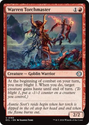 Warren Torchmaster - 163: Lorwyn Eclipsed
