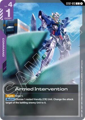 Armed Intervention - ST07-013: Starter Deck 07: Celestial Drive