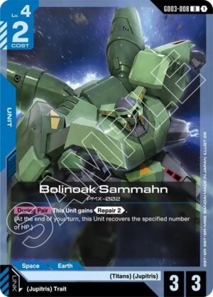 Bolinoak Sammahn - GD03-008: Steel Requiem