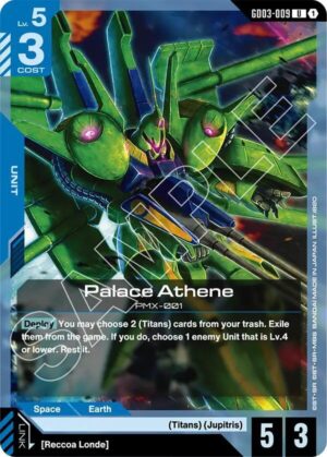 Palace Athene - GD03-009: Steel Requiem