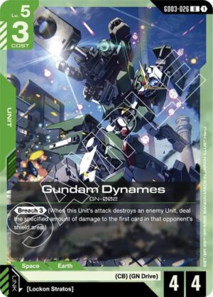 Gundam Dynames - GD03-026: Steel Requiem