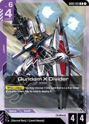Gundam X Divider - GD03-051: Steel Requiem