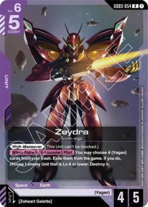 Zeydra - GD03-054: Steel Requiem